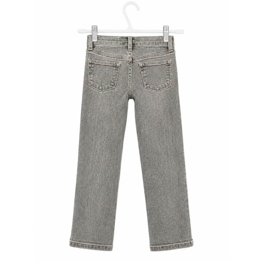 Old Navy Toddler Girls Gray Distressed Skinny Jeans 3T Adjustable Waist NWT